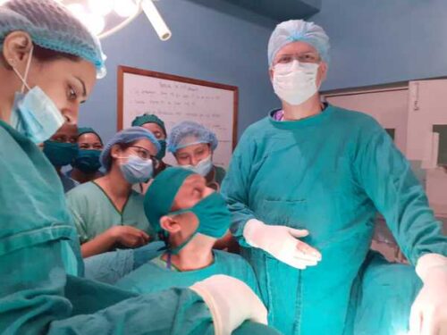 Dr. Ty Erickson is featured as he performs medical humanitarian aid.