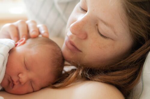 after birth.