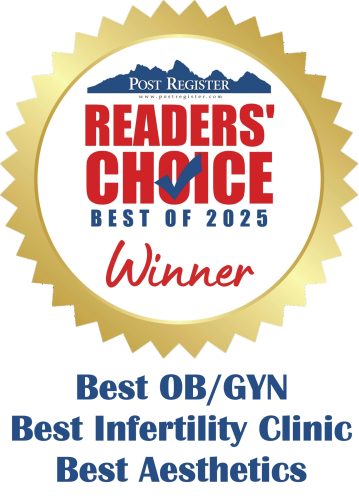 Best obgyn Idaho Falls banner from Post Register's Reader's Choice Awards
