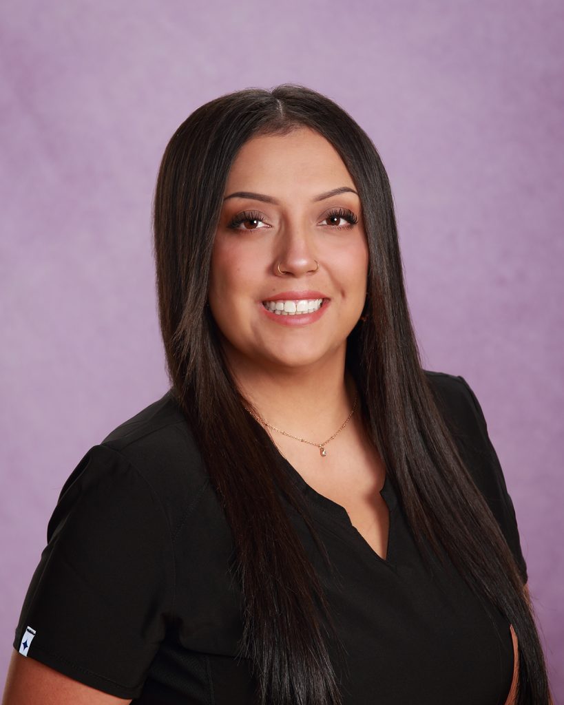 Research coordinator Veronica Cardona at Rosemark, an obgyn clinic in Idaho Falls.