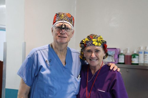 Obgyn, Dr. Ty Erickson and Physician Assistant, Lori Woodbury, of Rosemark, in Guattemala medical mission